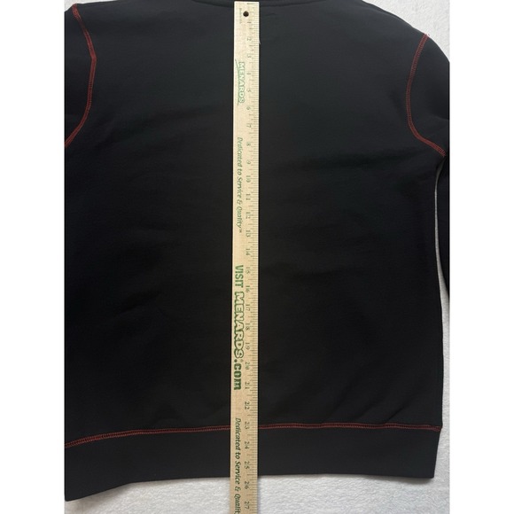 Broken Promises x Happy Bunny I'm Bad Contrast Black Hoodie Woman's Large Pocket - Picture 13 of 16